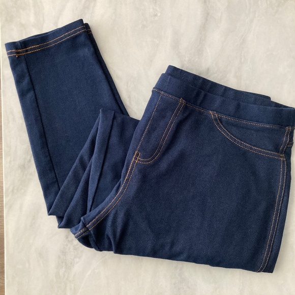 Dark wash denim leggings - Picture 4 of 7